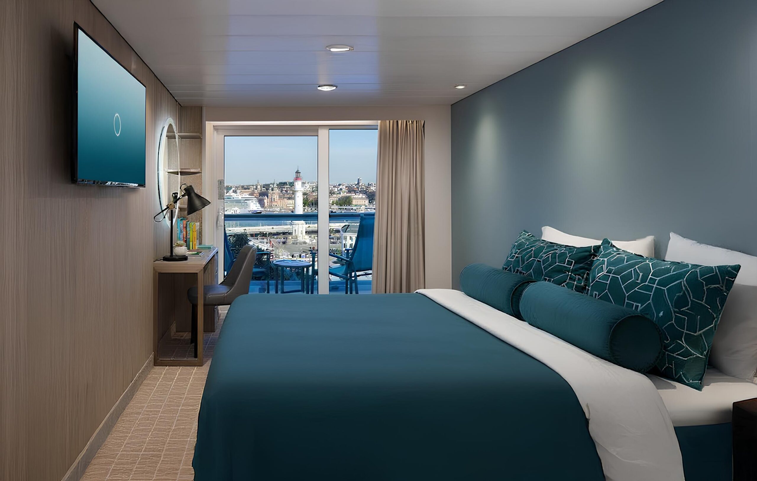 Modern residential cruise ship representing industry growth